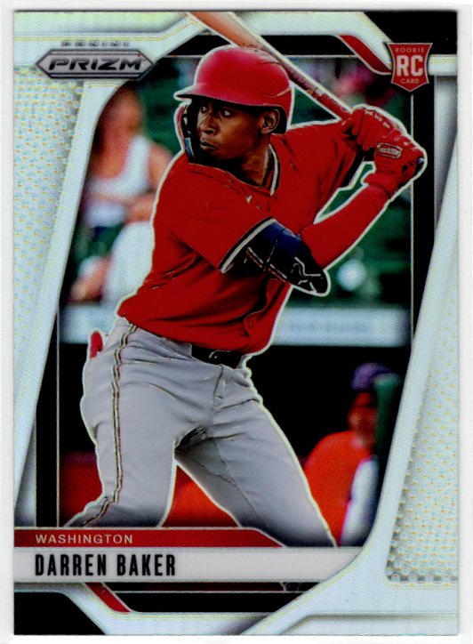 Darren Baker 2025 Panini Silver Prizm Card #130