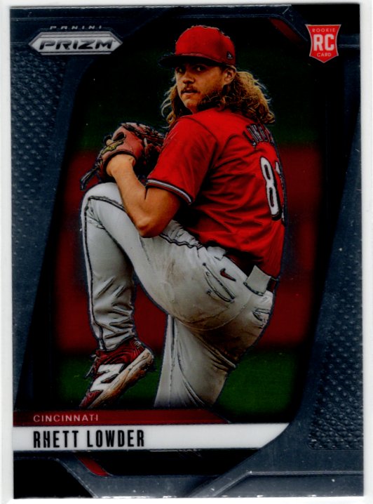Rhett Lowder 2025 Panini Silver Prizm Card #268