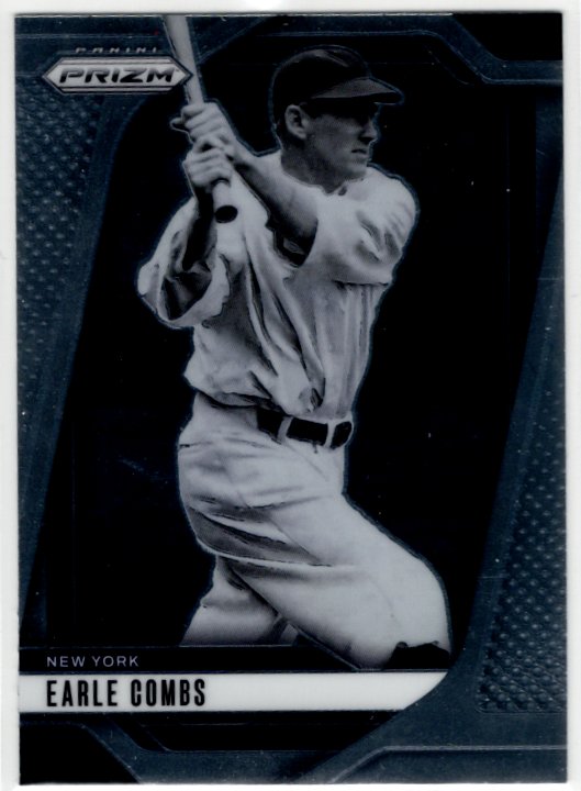Earle Combs 2025 Panini Silver Prizm Card #276