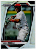 Aroon Escobar 2025 Panini Silver Prizm Card #158
