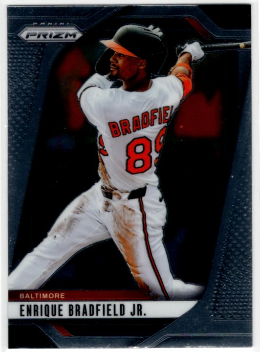 Enrique Bradfield Jr 2025 Panini Silver Prizm Card #192