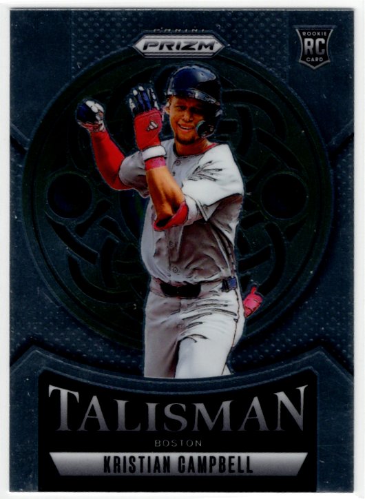 Kristian Campbell 2025 Panini Talisman Prizm RC Card #1