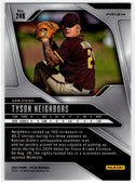 Tyson Neighbors 2025 Panini Blue Cracked Ice Prizm Card #246