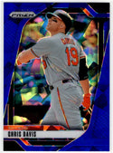 Chris Davis 2025 Panini Blue Cracked Ice Prizm Card #273