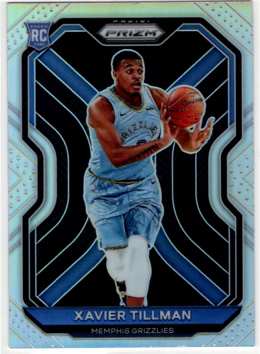 Xavier Tillman 2021 Panini Prizm Silver #299 RC