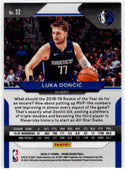Luka Doncic 2020 Panini Prizm Card #32