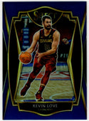 Kevin Love 2020-21 Select Blue Prizm Premier Level Card #104