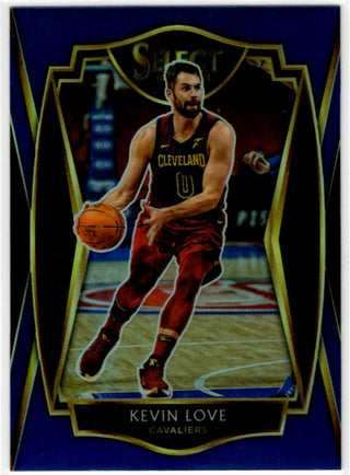Kevin Love 2020-21 Select Blue Prizm Premier Level Card #104