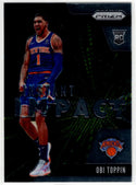 Obi Toppin 2020-21 Panini Prizm Instant Impact Silver Rookie RC #15