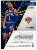 Obi Toppin 2020-21 Panini Prizm Instant Impact Silver Rookie RC #15