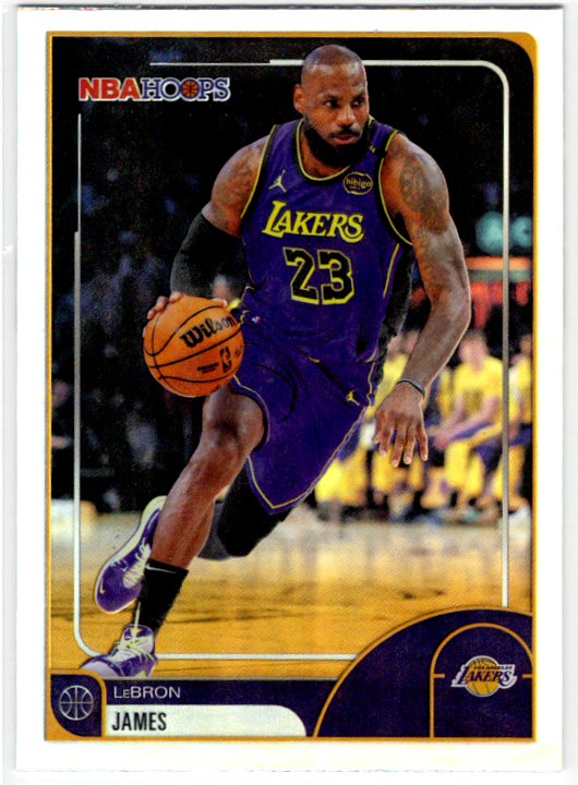 LeBron James 2025-26 Topps NBA Hoops #84