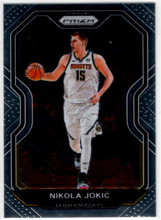 Nikola Jokic 2021-21 Panini Silver Prizm #114