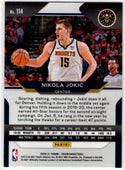 Nikola Jokic 2021-21 Panini Silver Prizm #114