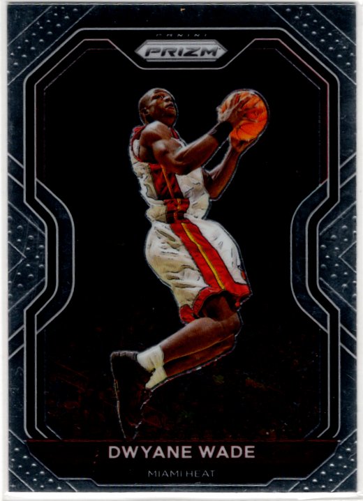 Dwyane Wade 2020-21 Panini Silver Prizm card #195