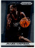 Allen Iverson 2013-14 Panini Silver Prizm Card #214