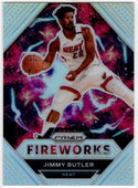 Jimmy Butler 2020-21 Panini Prizm Card Fireworks Disco #16