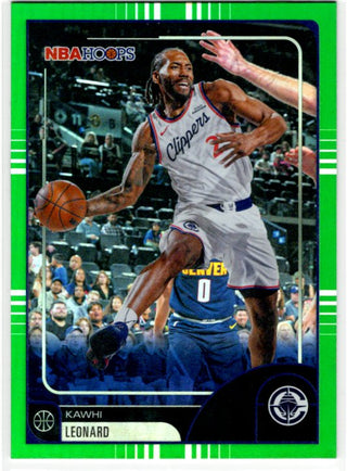 Kawhi Leonard 2025-26 Topps NBA Hoops Green Hoops #73
