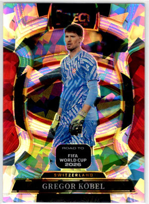 Gregor Kobel 2025-26 Panini Select Road to World Cup Card #93