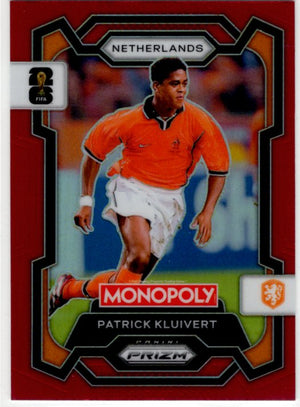 Patrick Kluivert 2026 Panini Prizm Monopoly Fifa Card #72