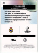 Kylian Mbappe 2026 Topps Finest UEFA Clubs Competitions #161