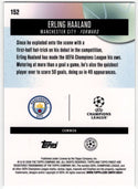 Erling Haaland 2026 Topps Finest UEFA Clubs Competitions #152