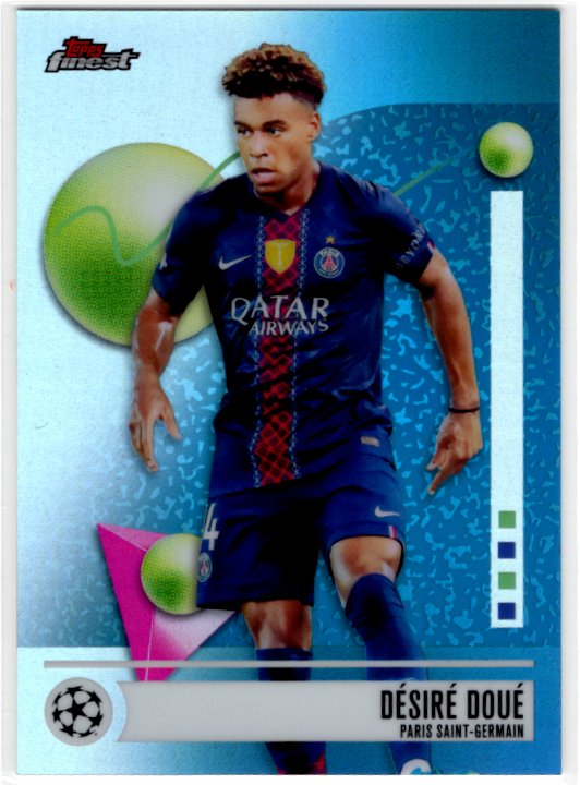 Desire Doue 2026 Topps Finest UEFA Clubs Competitions #178