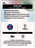 Desire Doue 2026 Topps Finest UEFA Clubs Competitions #178