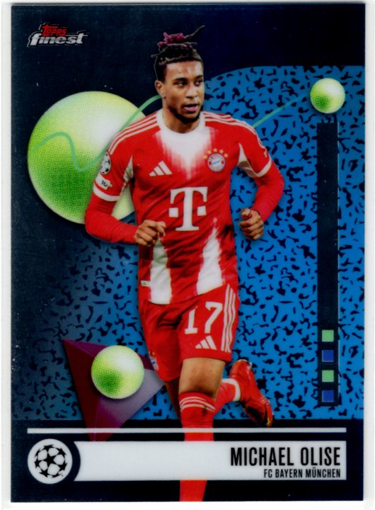 Michael Olise 2026 Topps Finest UEFA Clubs Competitions #61
