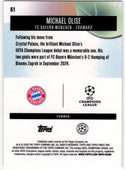 Michael Olise 2026 Topps Finest UEFA Clubs Competitions #61