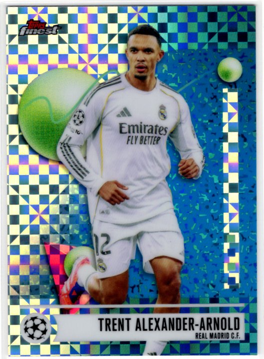 Trent Alexander-Arnold 2026 Topps Finest UEFA Clubs Competitions #155