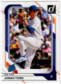 Jonah Tong 2026 Panini Donruss Rated Rookie RC #84