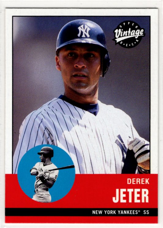 Derek Jeter 2001 Upper Deck Classic Vintage Card #153