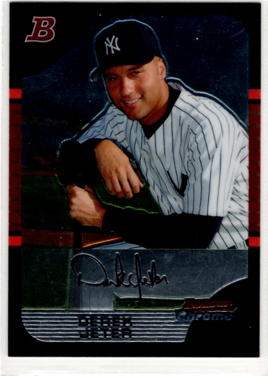 Derek Jeter 2005 Bowman Chrome #25