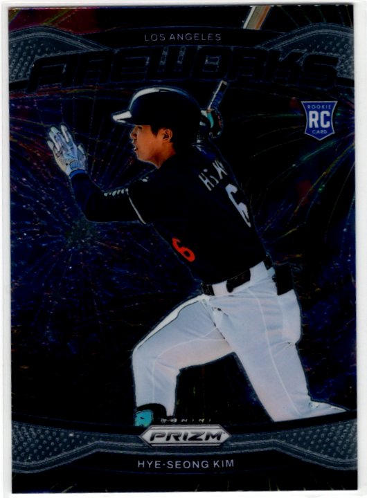 Hye-Seong Kim 2025 Panini Prizm Firework Card #14
