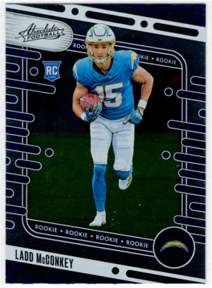 Ladd McConkey 2024 Panini Absolute Rookies Card #134