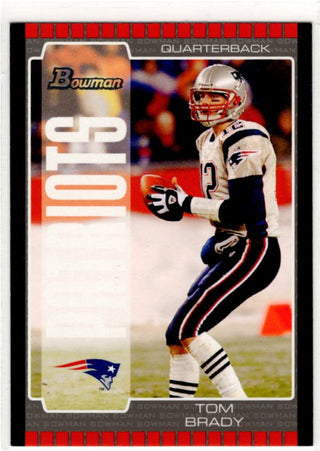 Tom Brady 2005 Bowman Card #19