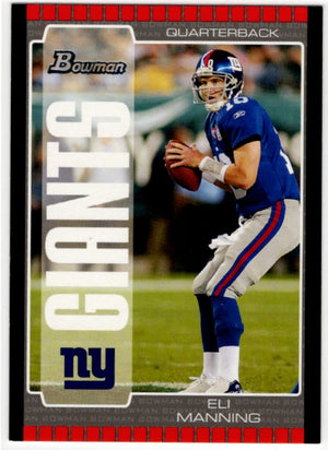 Eli Manning 2005 Topps Bowman #40 Card