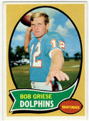 Bob Griese 1970 Topps Card #10