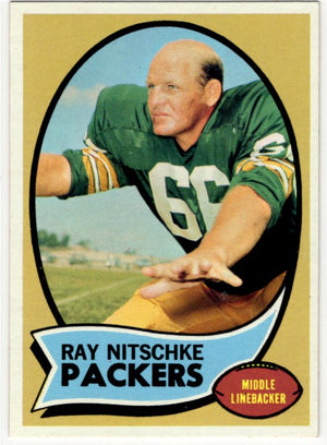 Ray Nitschke 1970 Topps Card #55