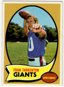 Fran Tarkenton 1970 Topps Card #80