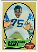 Deacon Jones Unsigned 1970 Topps Card