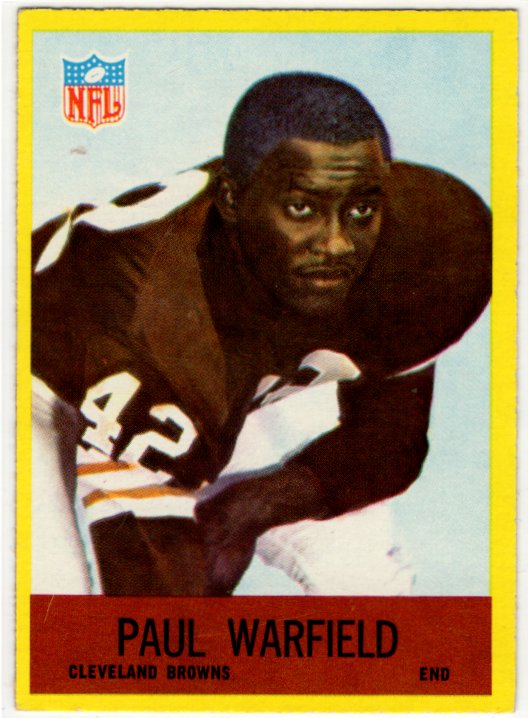 Paul Warfield 1967 Philadelphia Card #46