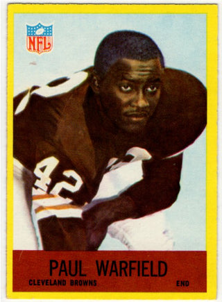 Paul Warfield 1967 Philadelphia Card #46