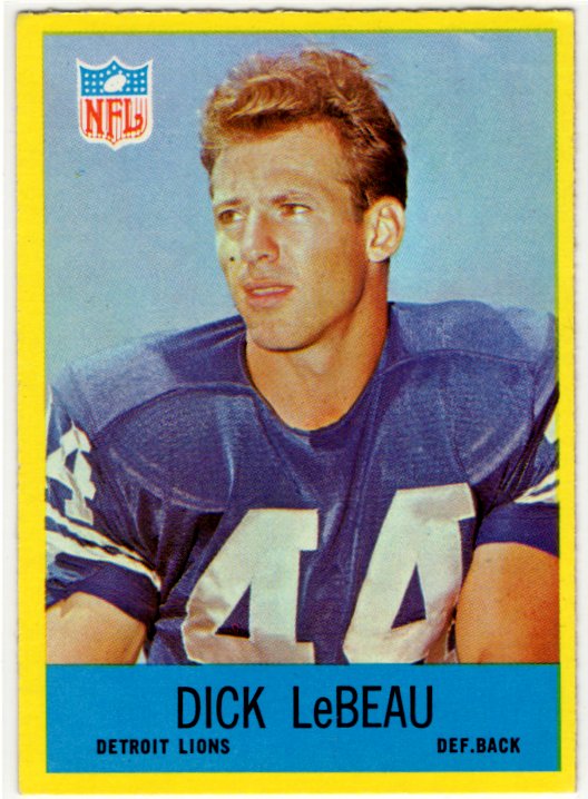 Dick LeBeau 1967 Philadelphia Card #66
