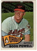 Boog Powell 1965 Topps #560 Card Miss cut