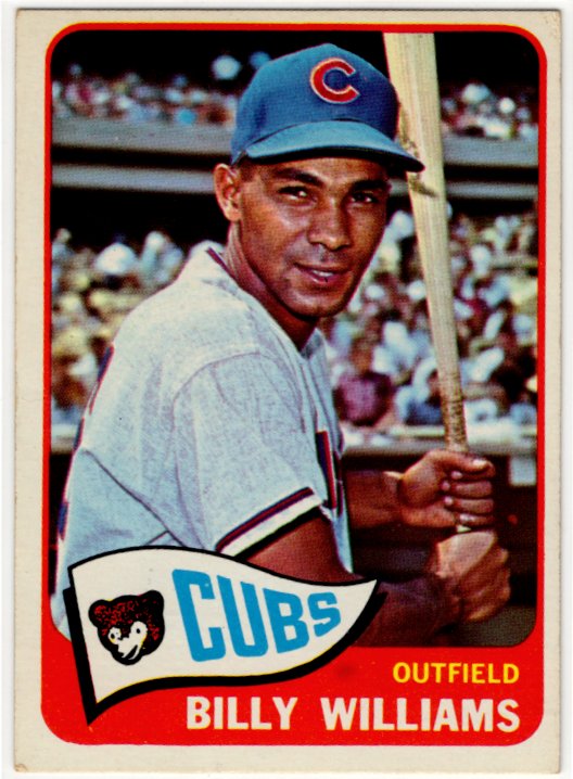 Billy Williams 1965 #220 Topps Cards