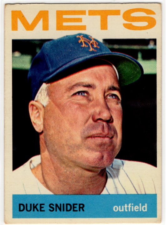 Duke Snider 1964 Topps #155 card
