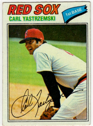 Carl Yastrzemski 1977 Topps Card #480