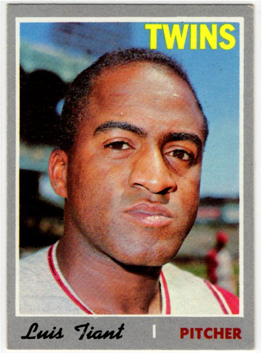Luis Tiant 1970 Topps Card #231