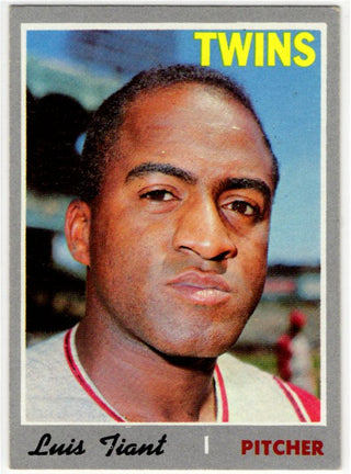 Luis Tiant 1970 Topps Card #231